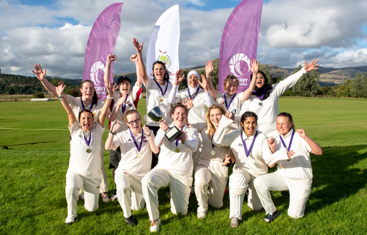 The West win the Beyond Boundaries Women’s T20 Scottish Cup Final