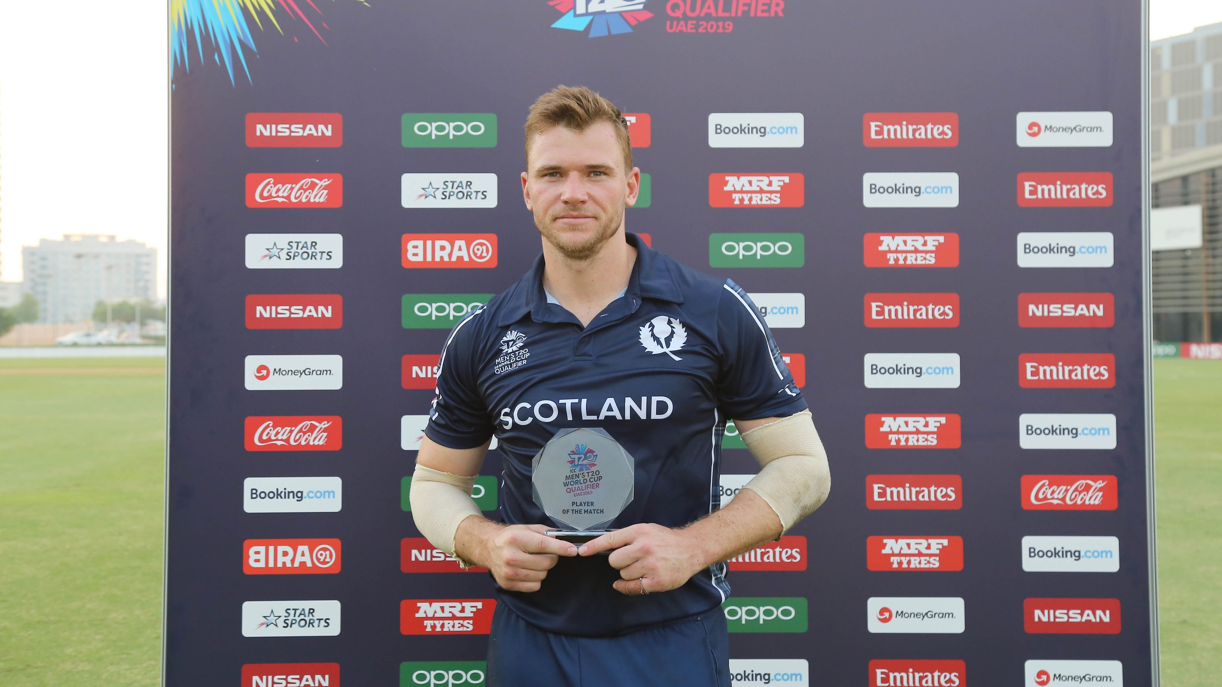 Scotland register first win of T20 World Cup Qualifier campaign