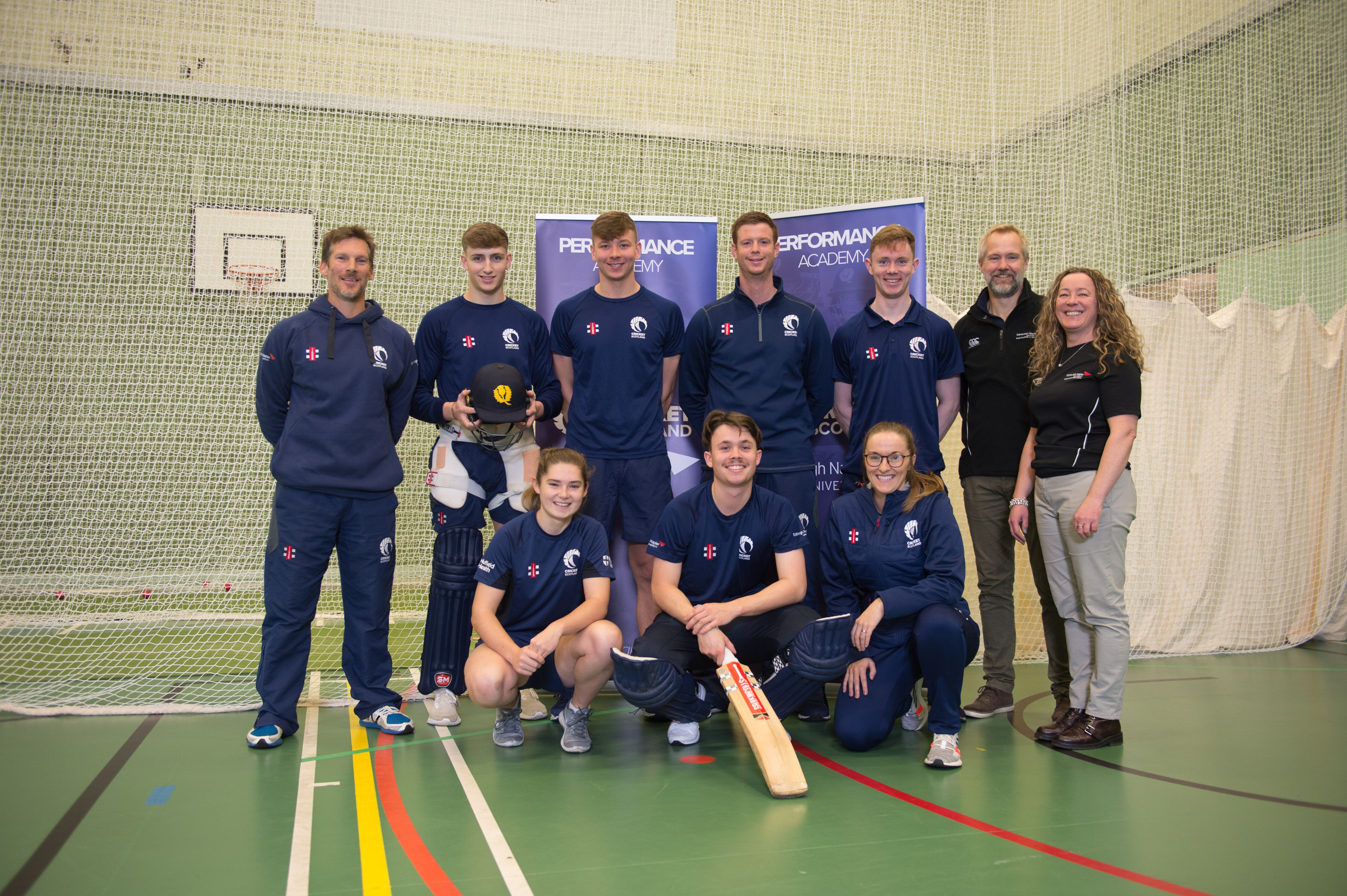 Cricket Scotland and Napier University Launch a New Exciting Partnership