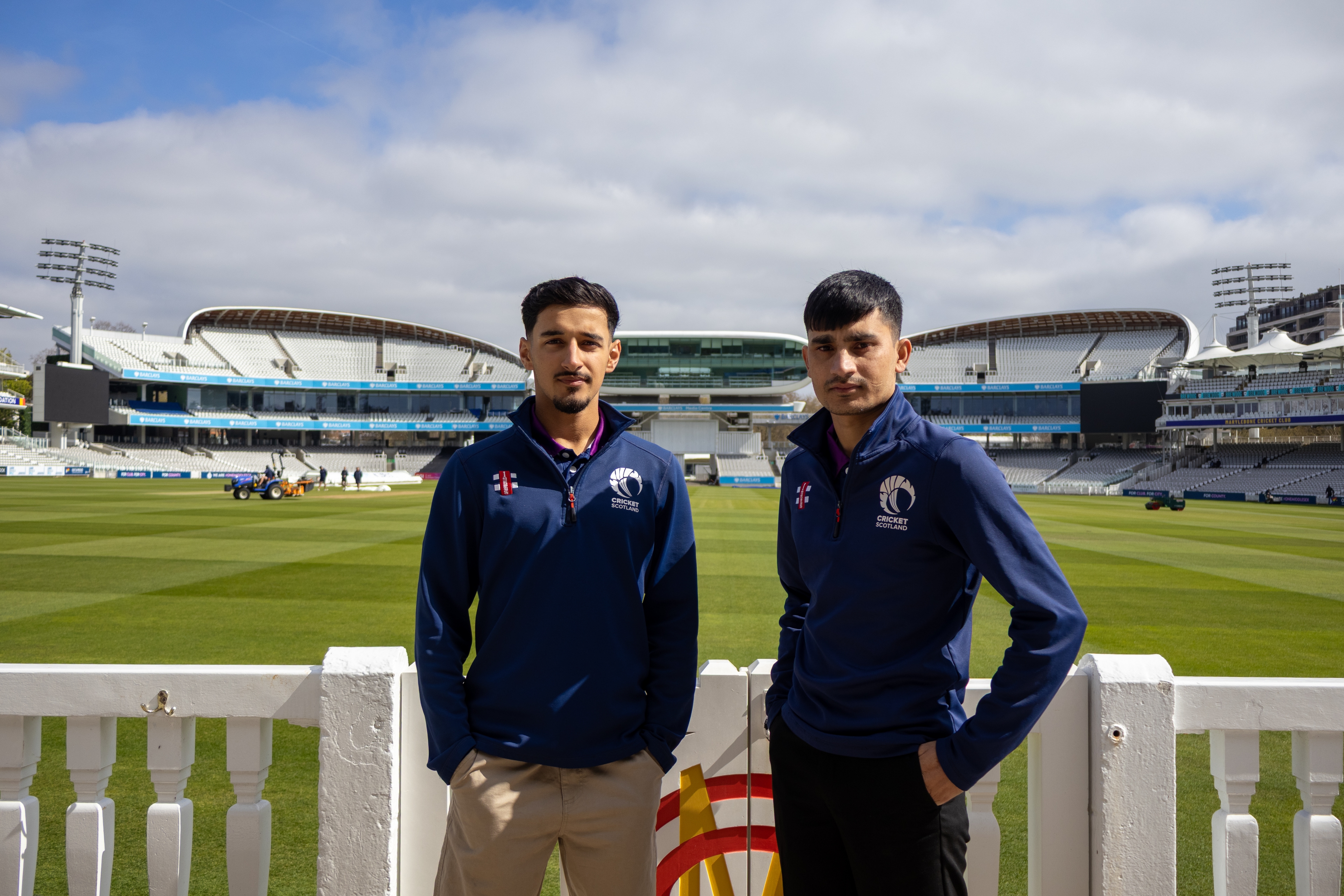 MUHAYMEN MAJEED AND ZAINULLAH IHSAN: STEPPING OUT AT LORD'S