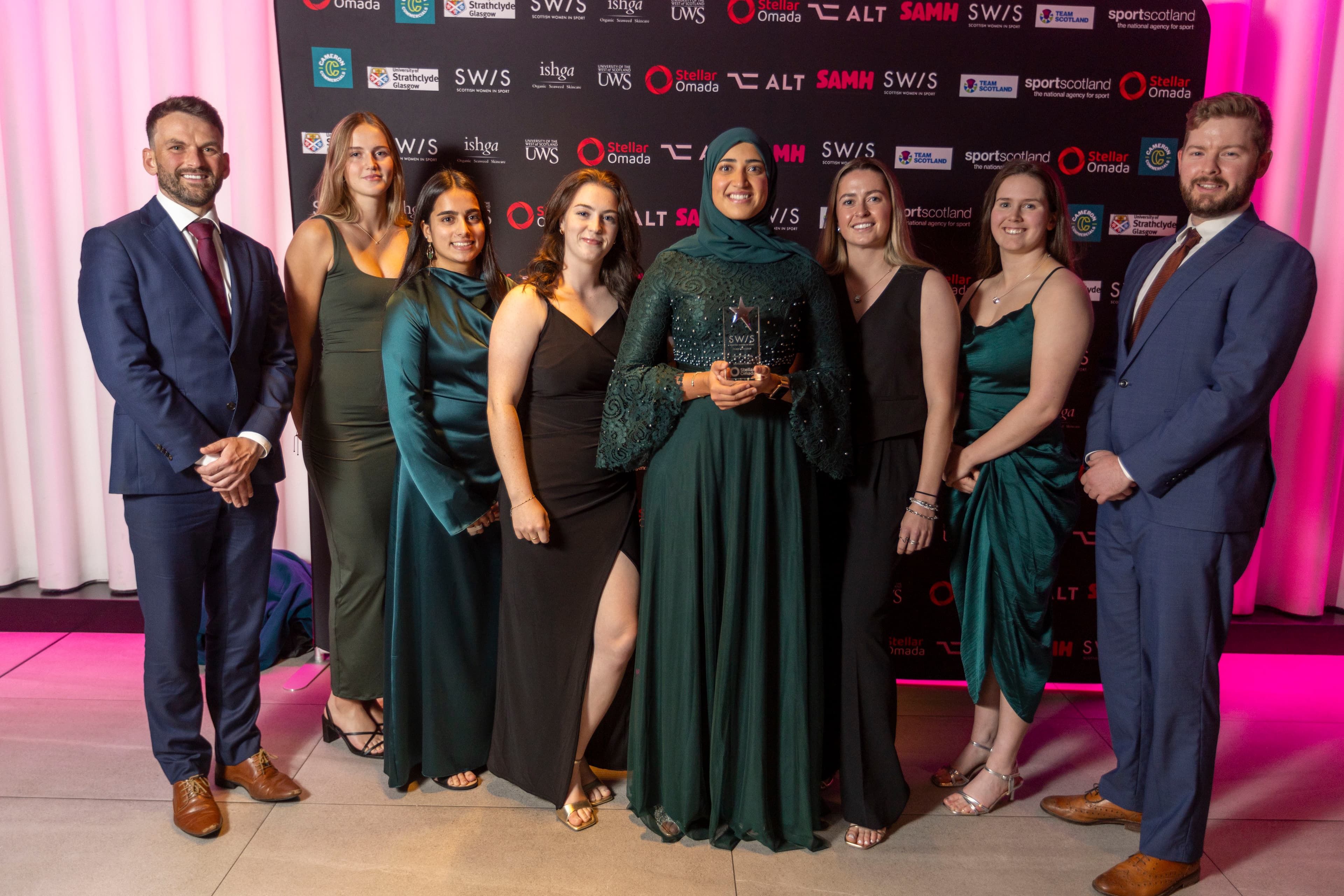 SCOTLAND WOMEN CROWNED TEAM OF THE YEAR AT SWIS AWARDS