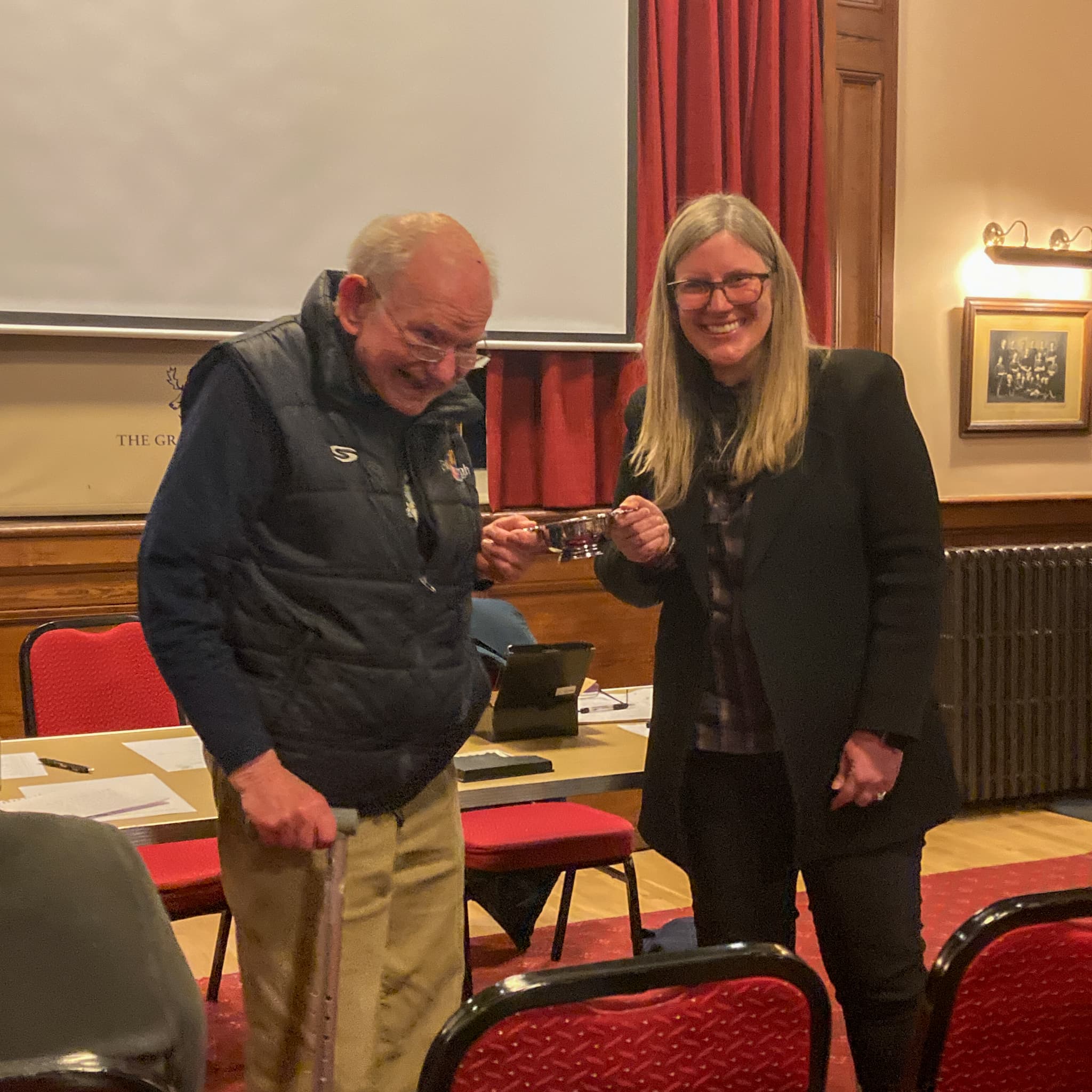 ESCA ICON BILL POLSON HONOURED AT AGM