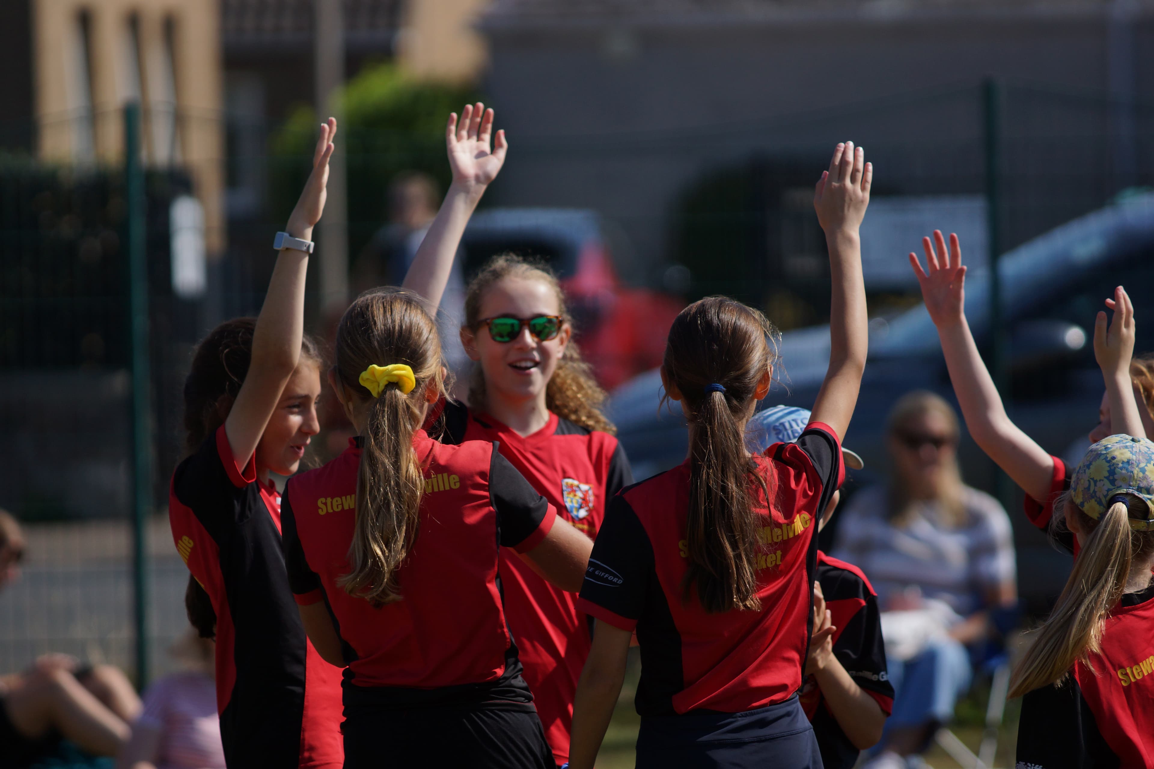 GIRLS ENJOY DYNAMOS CRICKET FESTIVAL AT STEWART'S MELVILLE