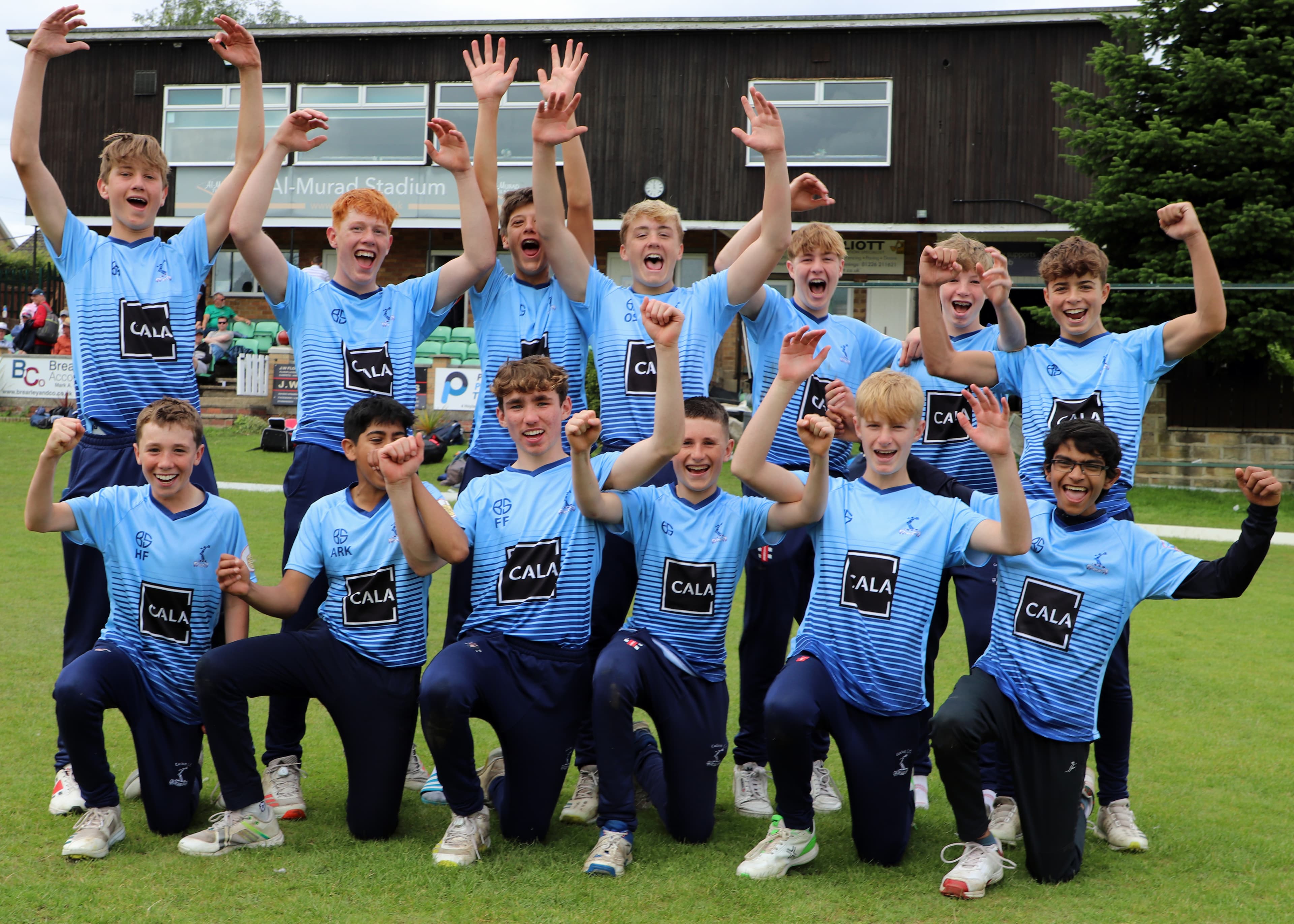 CARLTON UNDER 15s QUALIFY FOR LORD'S FINAL