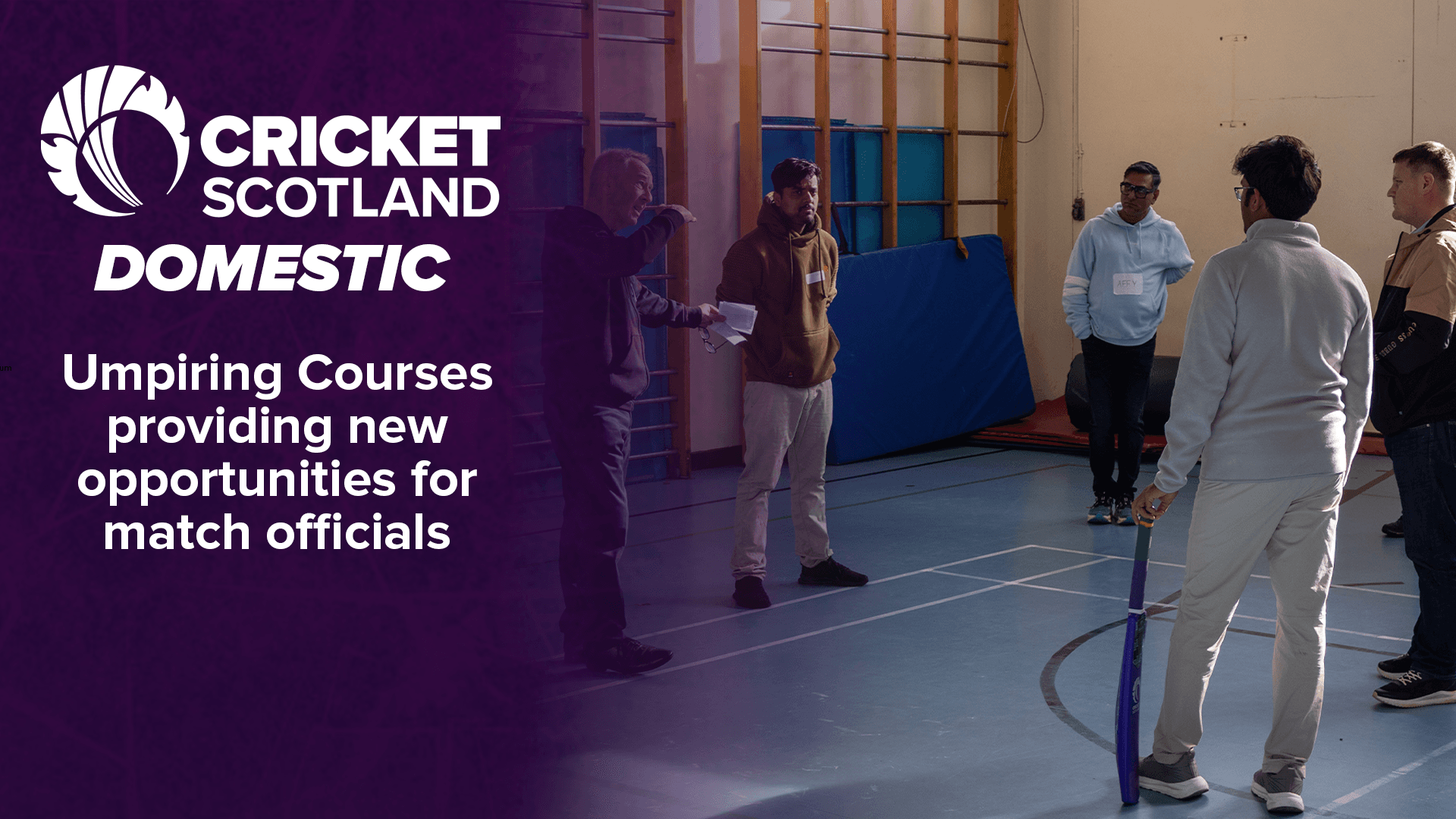 ICC LEVEL ONE UMPIRING COURSE │ NEW OPPORTUNITIES FOR MATCH OFFICIALS