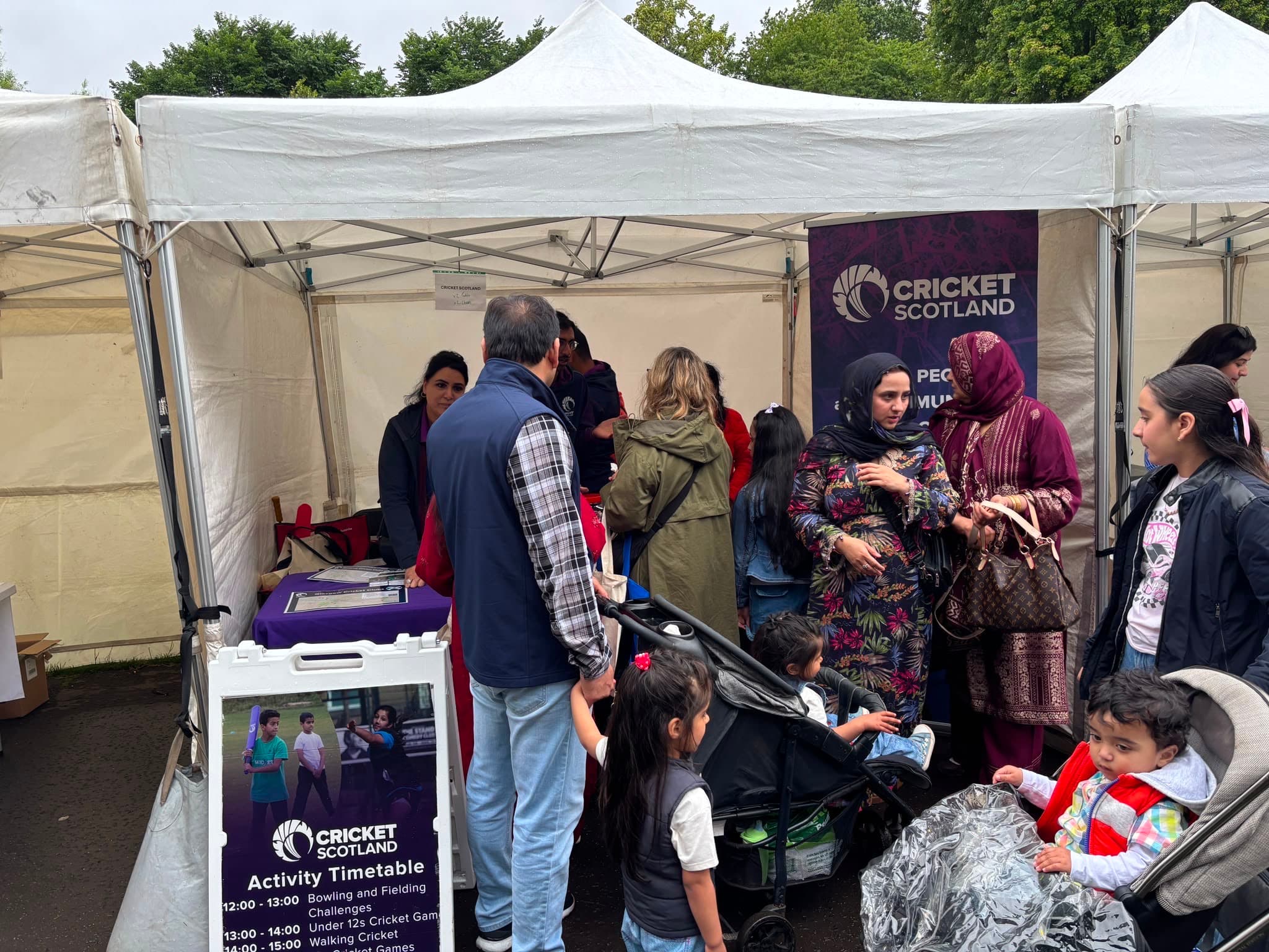 CRICKET SCOTLAND JOINS THOUSANDS AT GLASGOW MELA 2026