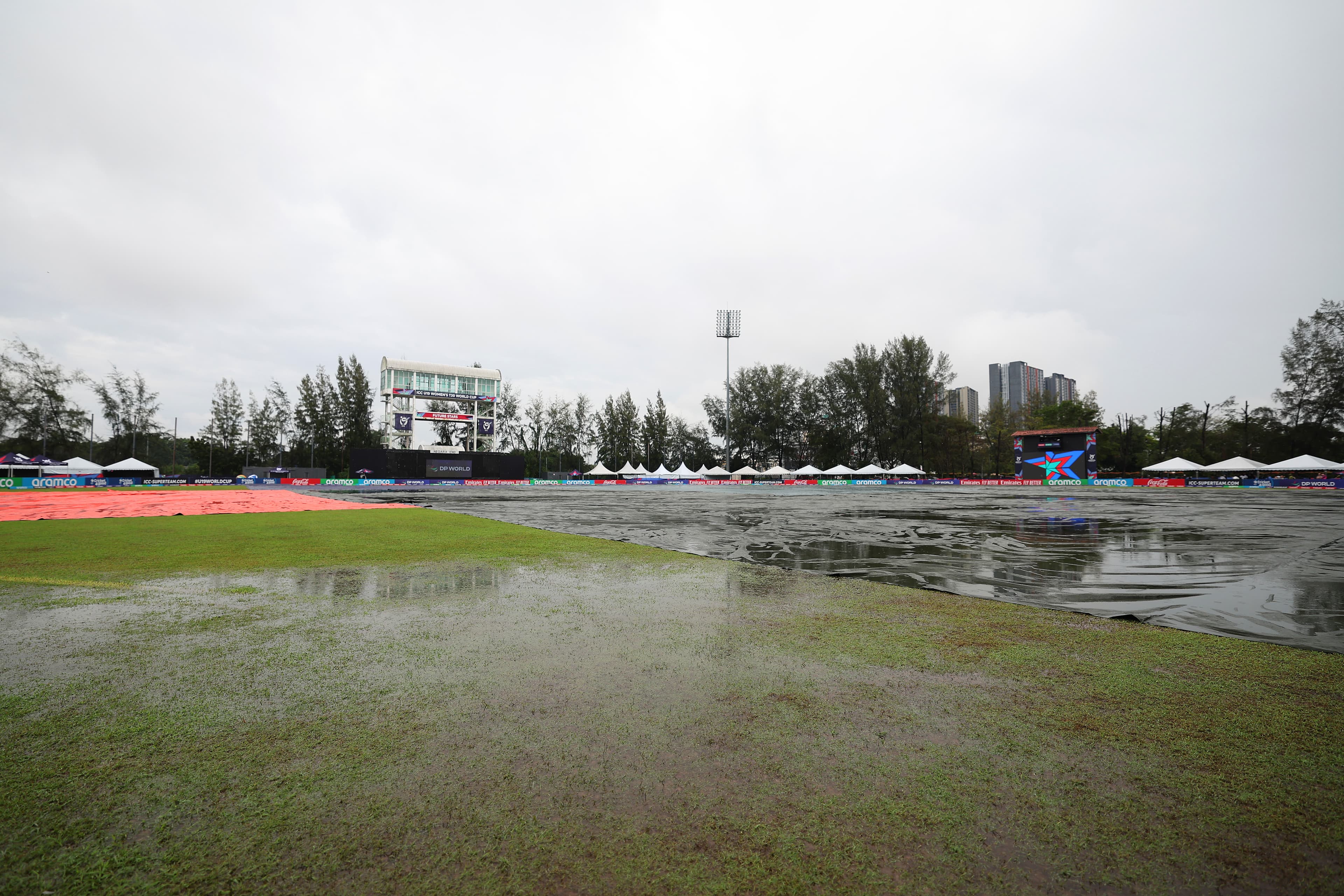 RAIN WASHES OUT SCOTS HOPES OF SUPER SIX PROGRESS