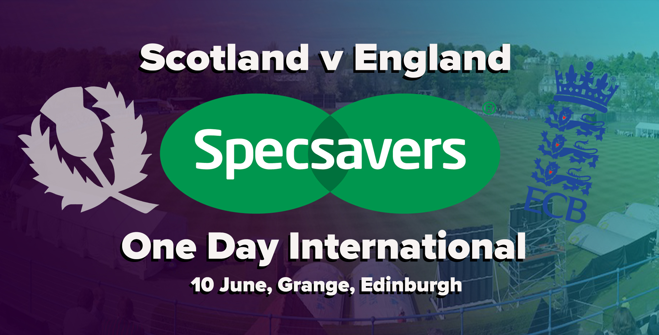 Specsavers to sponsor Scotland v England ODI