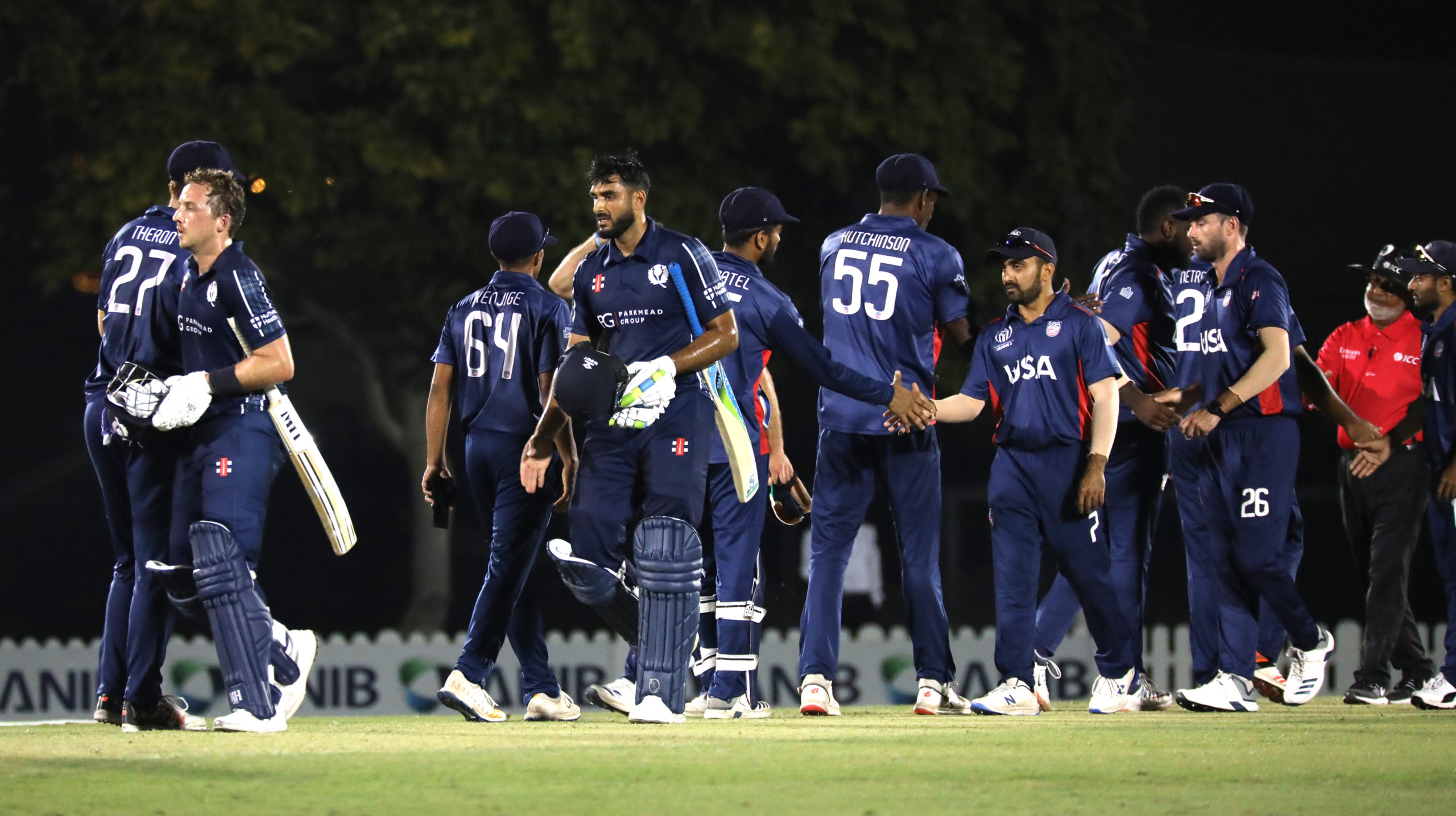 Josh Davey and Safyaan Sharif rescue Scotland to beat the USA